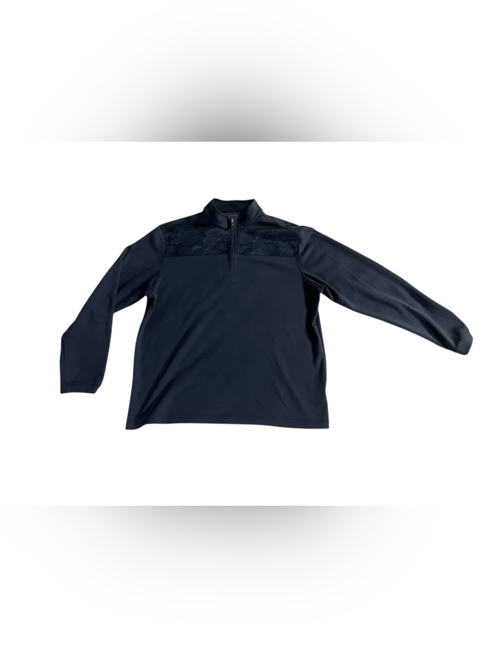 Pebble Beach Men’s Long Sleeve Quarter-Zip Pullover Camo size XL